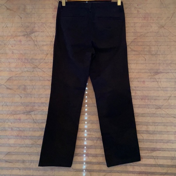 Old Navy Straight Leg Adjustable Black Pants Boys Size 10 - Picture 2 of 9